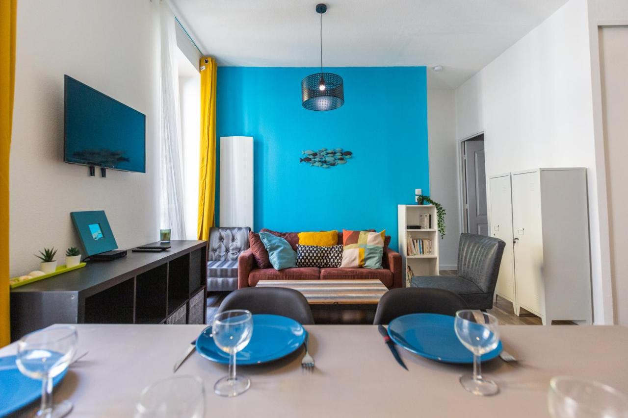 Appartement Bleu Caraibes T4 Proche Gare Et Vieux Port Marseille Exteriér fotografie